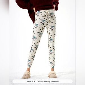 AE Velvet Snoopy Super High-Waisted Legging, Size M